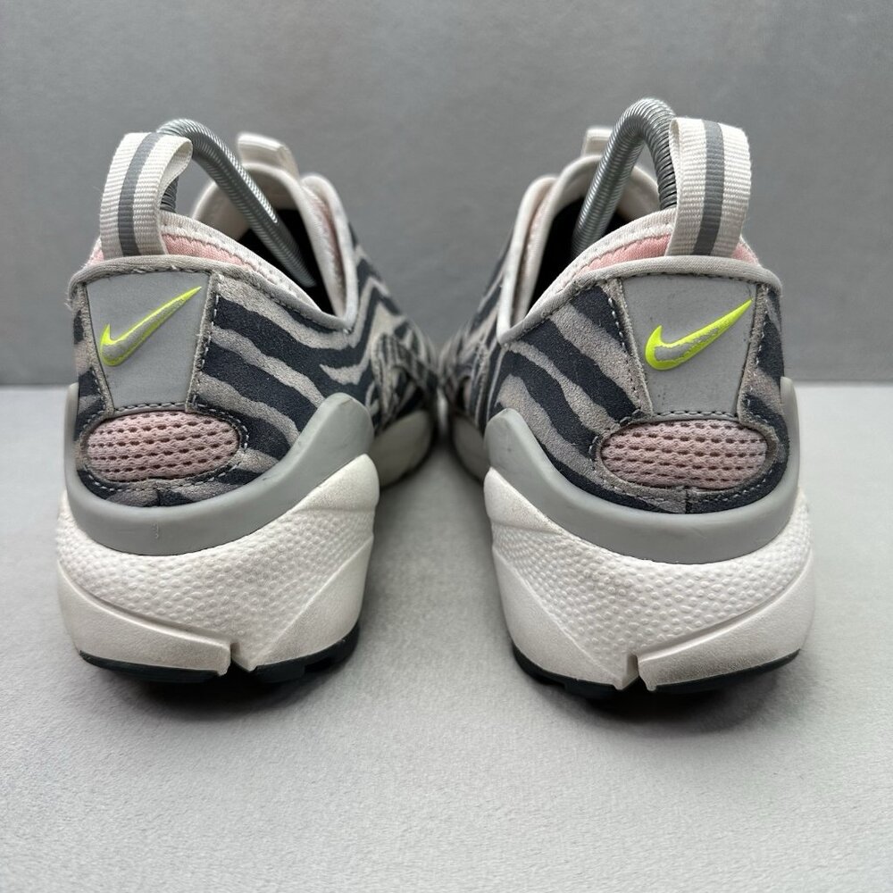 Nike Air Footscape x Olivia Kim Womens Size 7 Shoes No Cover White/Yellow/Black - Picture 4 of 8